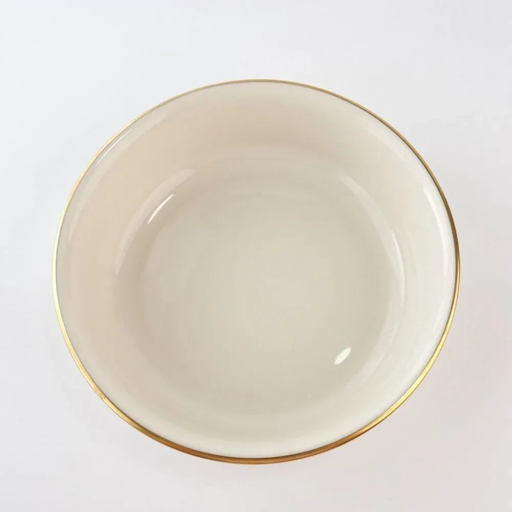Eternal by Lenox USA Fruit Dessert Sauce Bowl GOLD TRIM - Picture 8 of 11